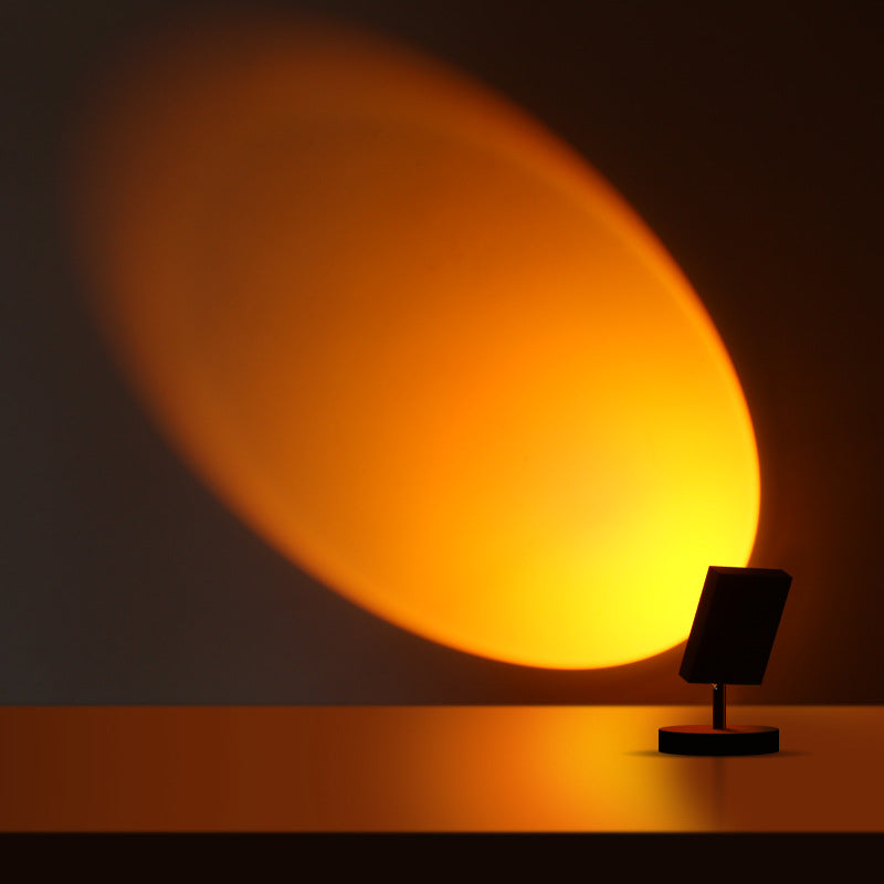 Aurora Wave Desk Lamp on desk