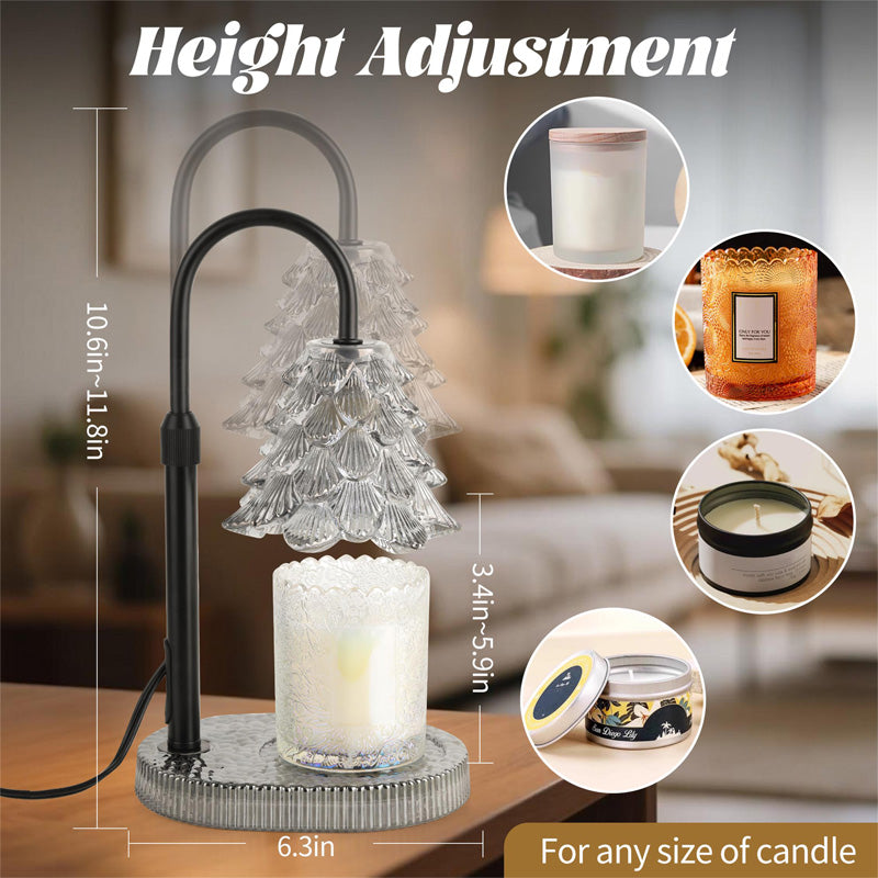 Lily Candle Warmer Lamp dimmer detail